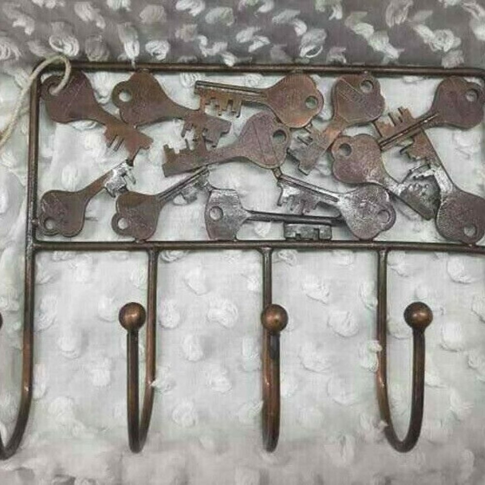 TRADES OF HOPE INDIA KEYS WALL STEAM PUNK wall HOOKS